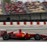 Ферари най-бързи в третата тренировка на "Каталуния"