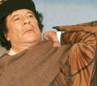 Муамар Кадафи фен на Бърнли