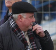 Баждеков наблюдава тренировката на Левски