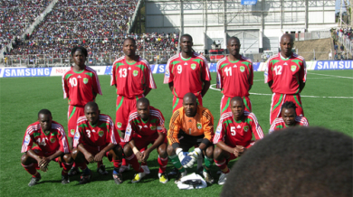 Представяне на отбора на Малави