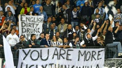 Изгониха ултрасите на Юве от стадиона заради расизъм