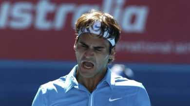 Федерер даде сет, но се класира за втория кръг в Австралия