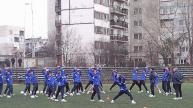 Левски с двуразови тренировки в София