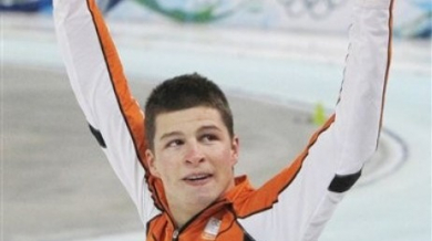 Холандец със златен медал на бързо пързаляне с кънки