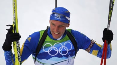 Швед спечели преследването в мъжкия биатлон