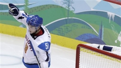 Финландия разби Беларус на хокей