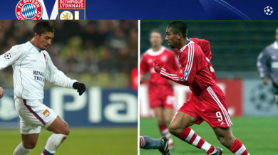 Бившият играч на Байерн Елбер има гол за Олимпик (Лион) срещу баварците