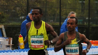 Етиопец спря доминацията на Кения на маратона в Лондон
