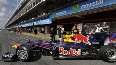 Марк Уебър тръгва пръв в Гран при на Испания