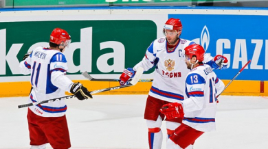 Русия вече 23 мача без загуба на Световно по хокей на лед