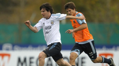 Меси с гол за Аржентина ден след контузията