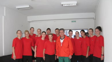Георги Първанов посети националките по баскетбол