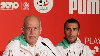 Треньорът и капитанът на Алжир се изпокараха