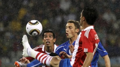 Италия - Парагвай 1:1, мачът по минути