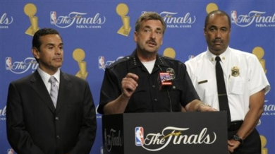Лос Анджелис под полицейска обсада заради финала в НБА