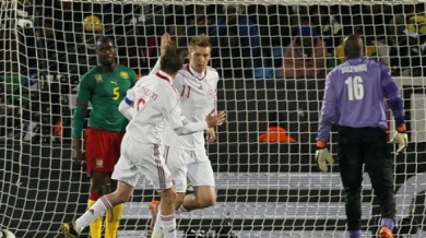 Камерун - Дания 1:2, мачът по минути