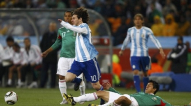 Аржентина - Мексико 3:1, мачът по минути