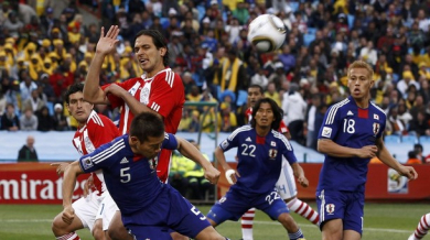 Парагвай на 1/4-финал след драма с дузпи срещу Япония