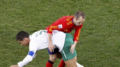 Испания - Португалия 1:0, мачът по минути
