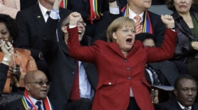 Ангела Меркел: Ще победим Испания с 2:1