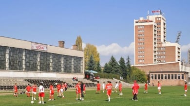 Събориха школата на ЦСКА