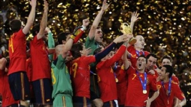 Шестима испанци в звездния отбор на Мондиал 2010