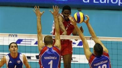 Сърбия би Куба на Световното по волейбол