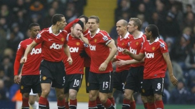 Бербо и Манчестър Юнайтед с трудна победа за начало на 2011 година