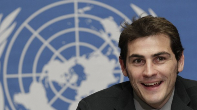 Икер Касияс посланик на ООН