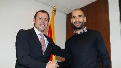 Гуардиола подписа нов договор с Барселона