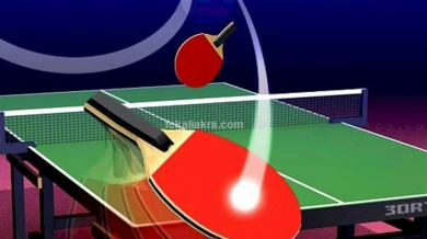 Калиакра тренира тенис на маса преди мача със Славия