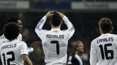 Реал (Мадрид) разкости Малага - 7:0, Роналдо с хеттрик (ВИДЕО)