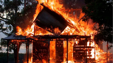 Подпалиха и изравниха със земята къщата на Дидие Дрогба