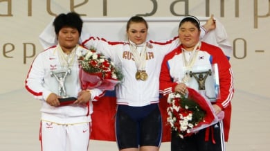 Млада рускиня с два световни рекорда