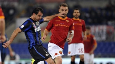 Интер взе аванс на Рома в полуфинала за Купата на Италия (ВИДЕО)