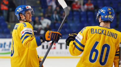 Швеция оглави Група „F” на Световното по хокей на лед