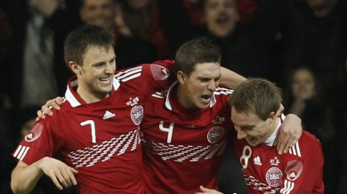 Дания измъкна победа в Исландия