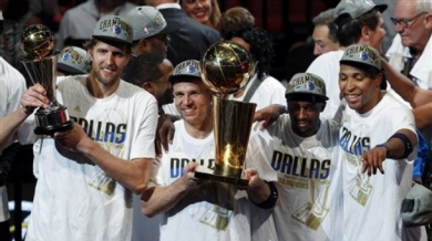 Далас Маверикс с историческа първа титла в НБА 