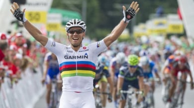 Световният шампион Хусховд спечели четвъртия етап на Обиколката на Швейцария