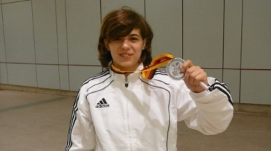 Тайбе Юсеин с бронзов медал от Европейското