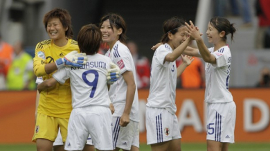 Япония на 1/4-финал на Световното за жени