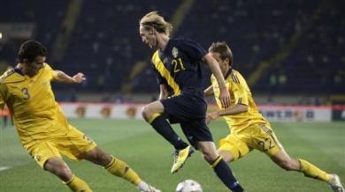 Украйна загуби от Швеция в последните секунди