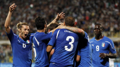 Италия се класира на Евро 2012