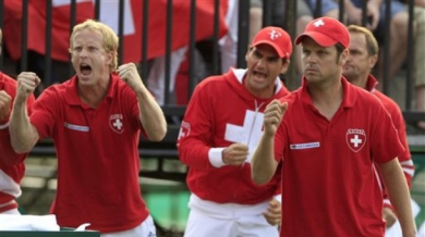 Федерер донесе втора победа на Швейцария за Купа Дейвис