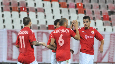 ЦСКА - Вардар 4:0, мачът по минути