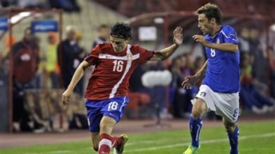 Видич с милимален шанс да играе за Сърбия срещу Словения