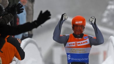 Олимпийският шампион Лох спечели първото за сезона състезание в шейните
