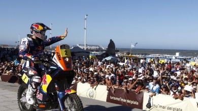 Французин спечели третия етап на Рали Дакар при мотоциклетистите