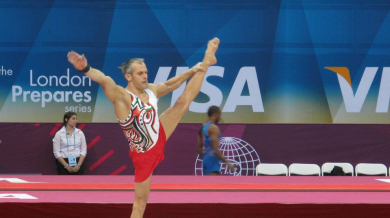 Данчо Йовчев с тренировка в олимпийската зала