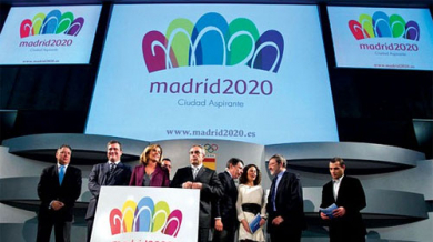 Мадрид официално пожела Олимпиадата през 2020 година